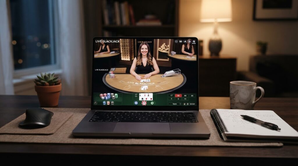 Kinh nghiệm chơi casino trực tuyến an toàn và hiệu quả Giao diện trải nghiệm casino trực tuyến hiện đại trên máy tính
