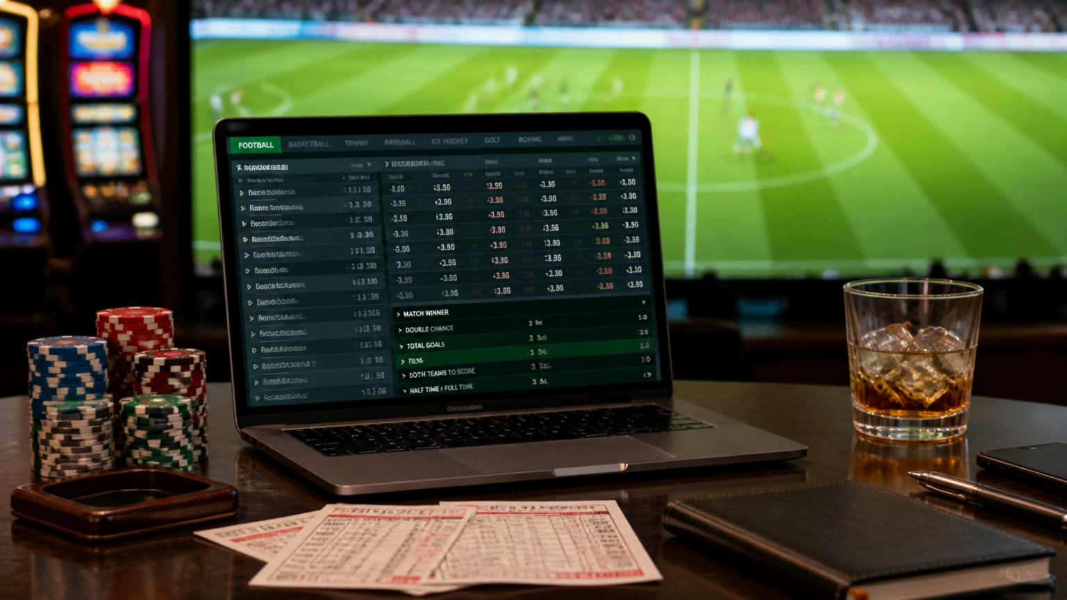 How to compare odds, markets, and usability: best sports betting sites Singapore Sports betting screen with odds and betting slips
