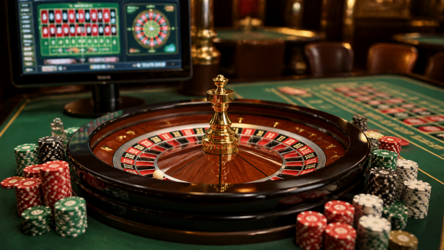 Choosing Online Betting Sites: What Players Should Look For Casino-related betting screen with chips and roulette table