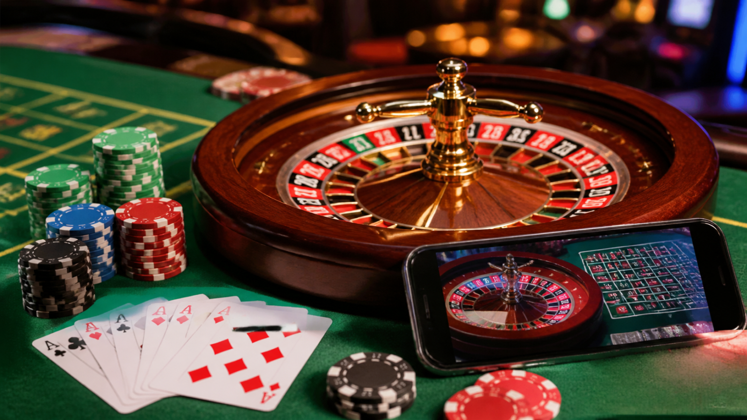 What makes a good online casino site: best online casino sites singapore Online casino gaming with roulette wheel and smartphone interface