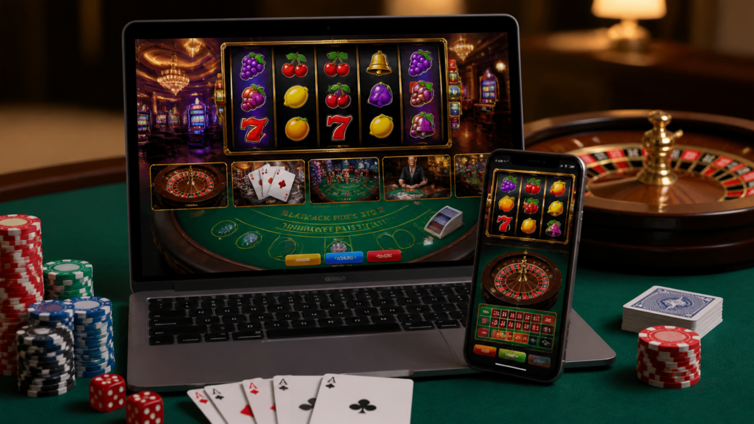 What to Know Before Choosing an Online Casino Malaysia Online casino Malaysia gaming interface on laptop and phone